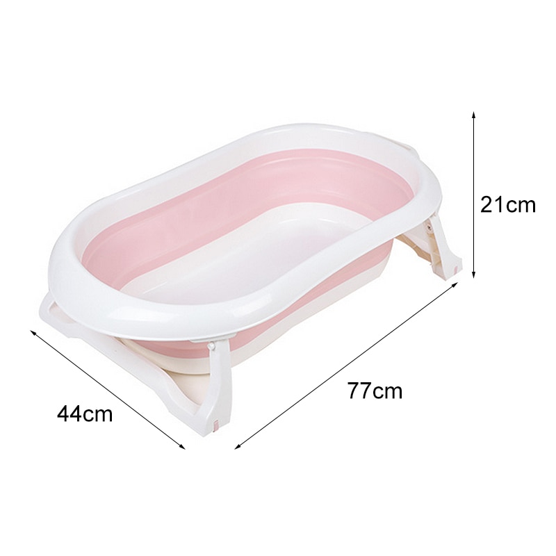 Newborn Baby Bath Tub Foldable Container